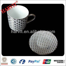 Sobre vendas Electroplated Cup e Saucer